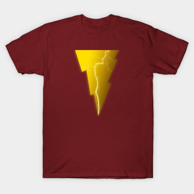 DCEU Shazam Lightning T-Shirt by Ryan